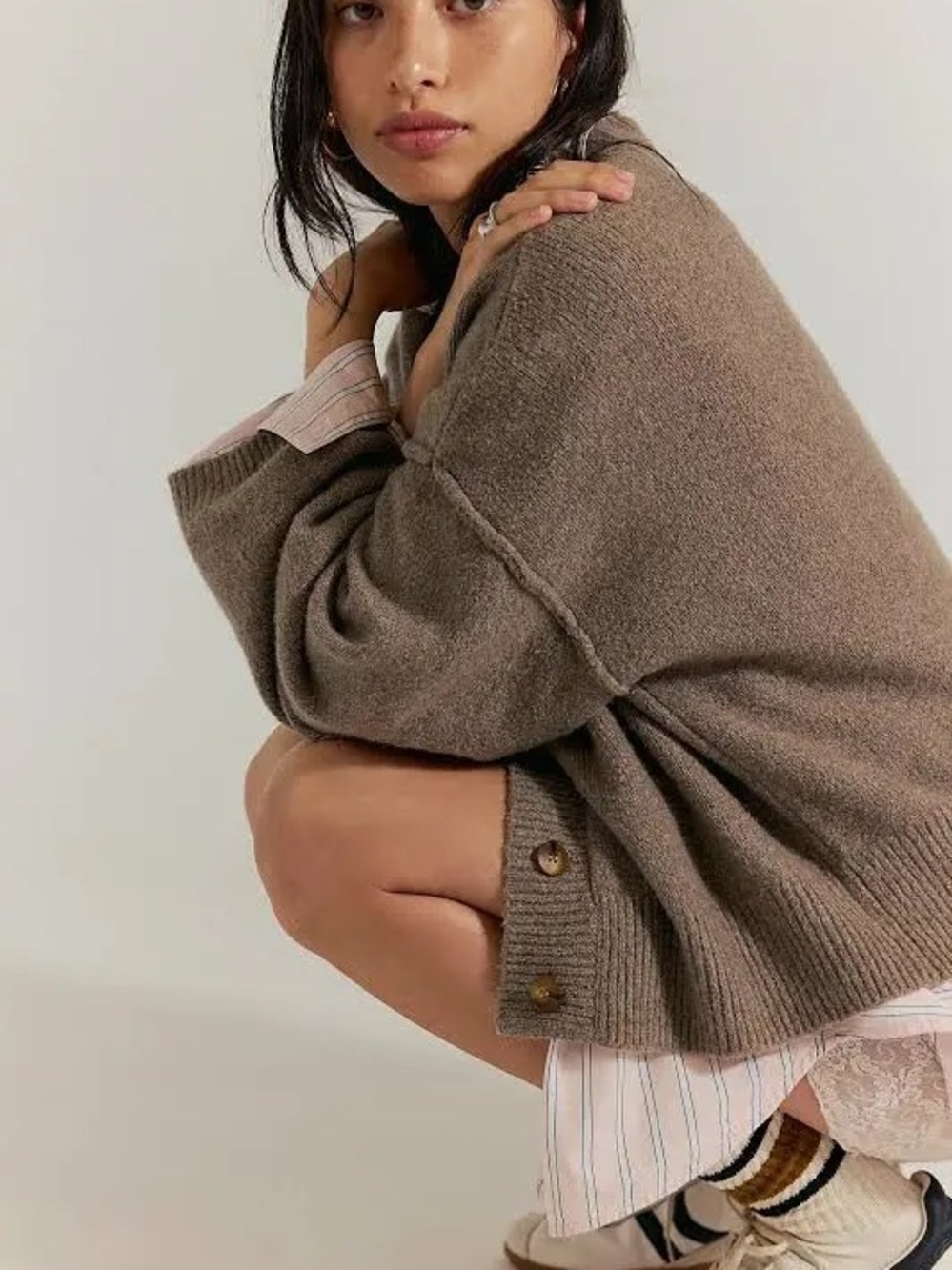 Free People Cool of the Night Cardi